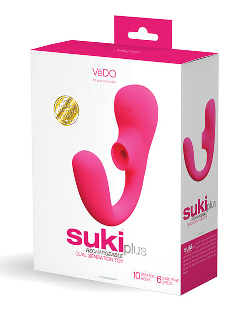 Hella Raw Vedo Suki Plus Dual Sonic Vibe Foxy Pink