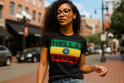 Hella Daygo Unisex Roots Tshirt