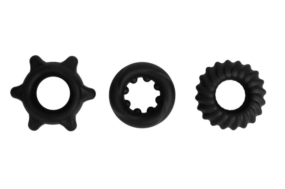 Liquid silicone cock ring set of3 – Hella Raw