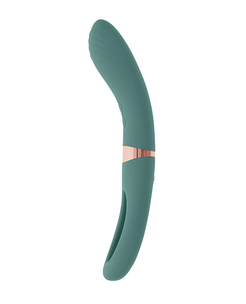 Hella Raw Evolved Chick Flick G-Spot Vibrator - Teal