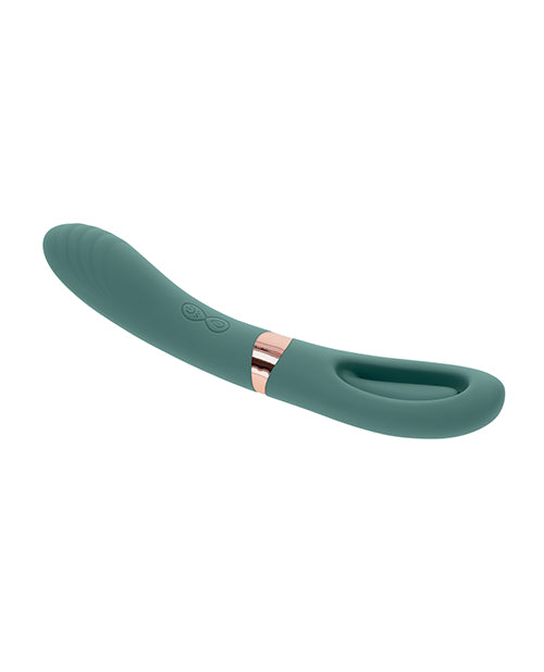 Hella Raw Evolved Chick Flick G-Spot Vibrator - Teal