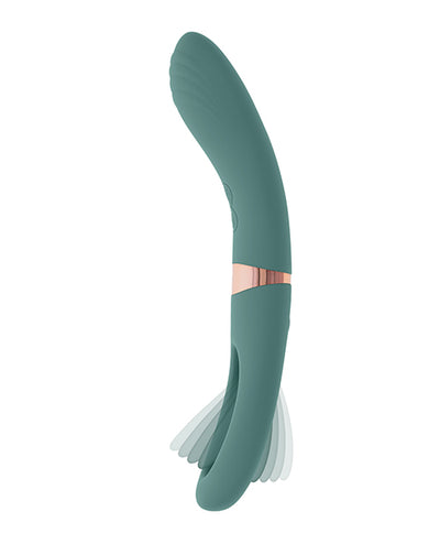 Hella Raw Evolved Chick Flick G-Spot Vibrator - Teal