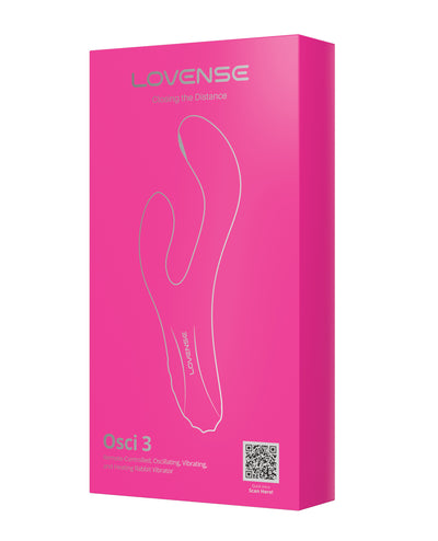 Hella Raw Lovense Osci 3 Oscillating G-Spot Vibrator - Pink