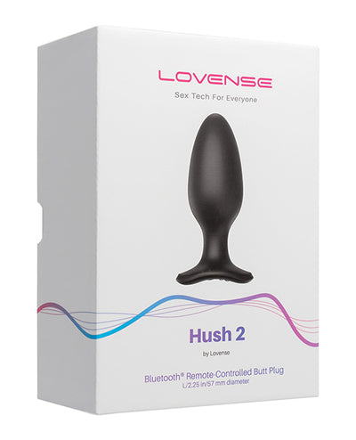 Hella Raw Lovense Hush Butt Plug - Black