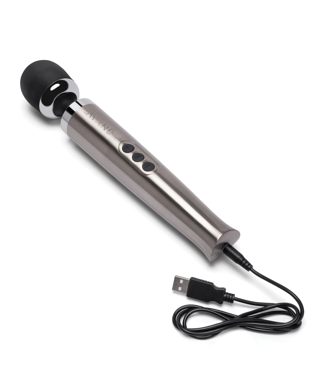 Hella Raw Le Wand Die Cast Rechargeable Massager - Silver