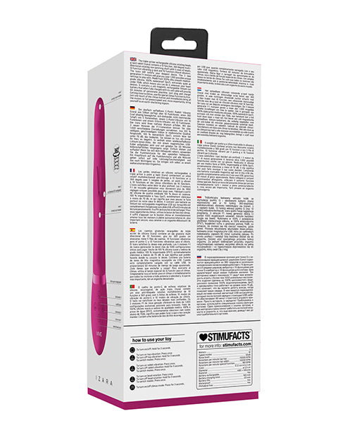 Hella Raw Shots Vive Izara Rotating Beads Rabbit - Pink