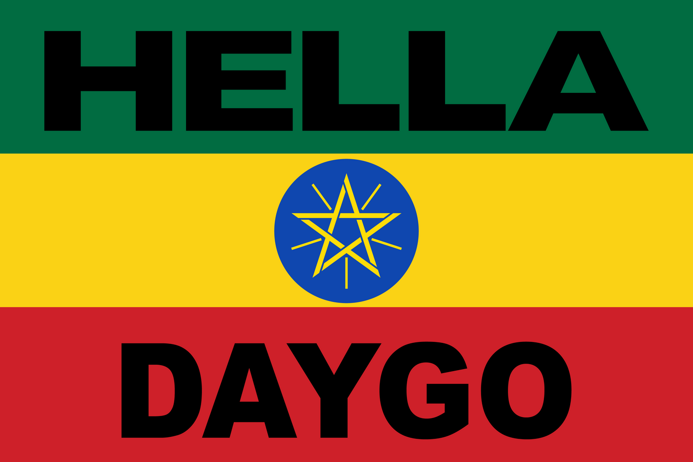 Hella Daygo Unisex Roots Tshirt
