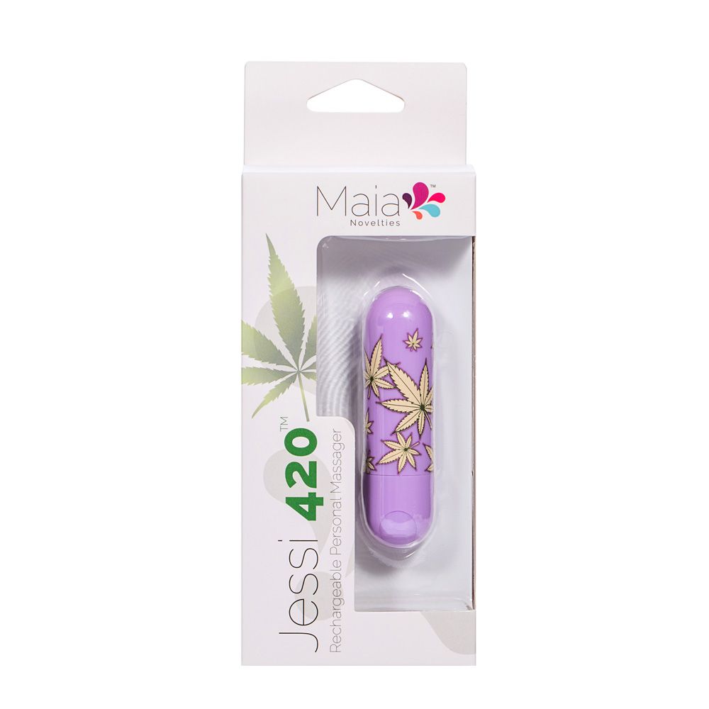 Hella Raw Jessi 420 Purple Remote Mini Bullet