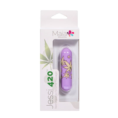 Hella Raw Jessi 420 Purple Remote Mini Bullet