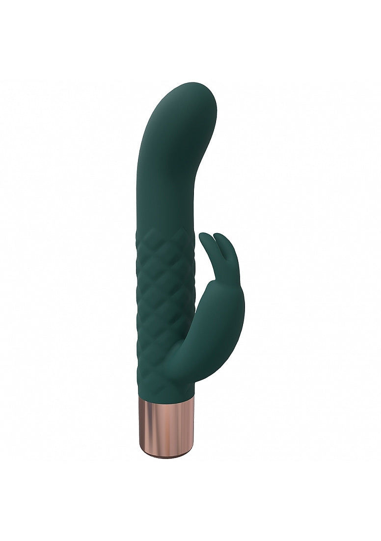 Hella Raw Loveline Devotion Mini-rabbit Green