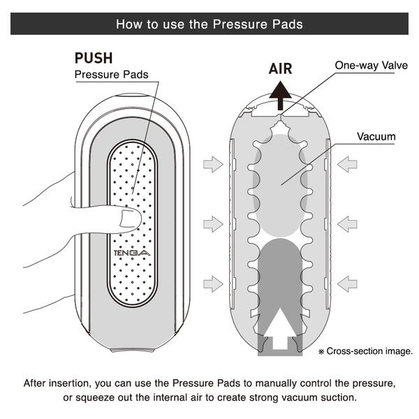 Hella Raw Flip Zero Electronic Vibration Black