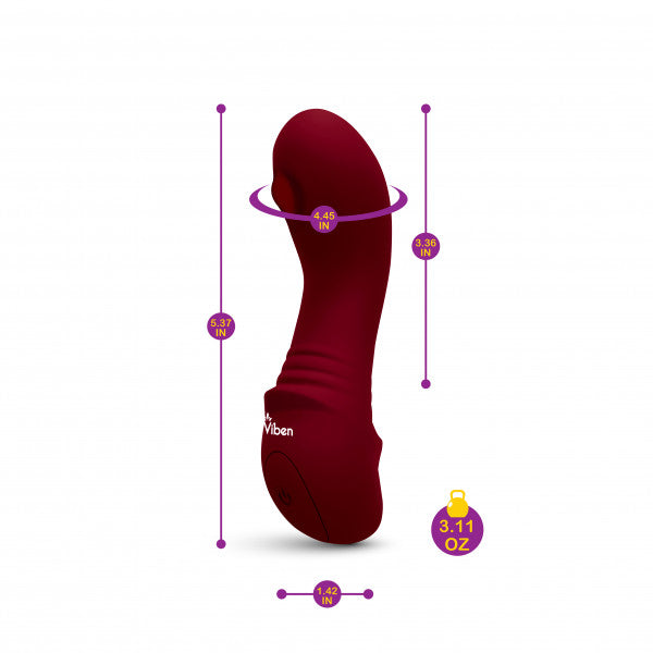 Hella Raw Zaina Ruby Intense Mini G-spot Vibe