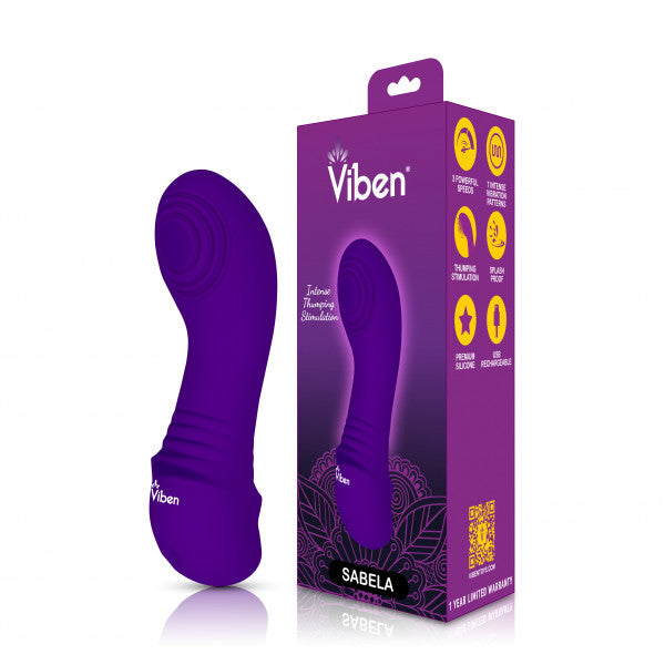 Hella Raw Sabela Violet Intense Mini G-spot Vibe