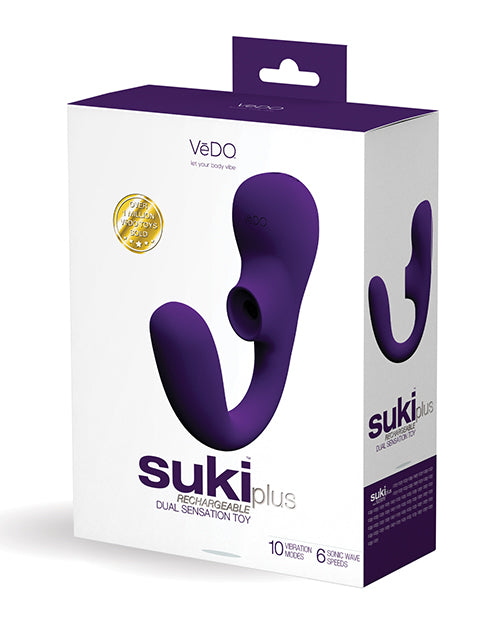 Hella Raw Vedo Suki Plus Dual Sonic Vibe Deep Purple