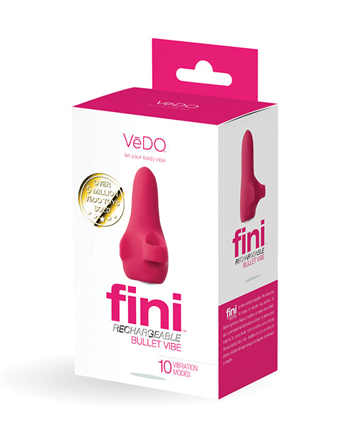 Hella Raw Vedo Fini Rechargeable Bullet Vibe Pink Hella Raw Vedo Fini Rechargeable Bullet Vibe Pink