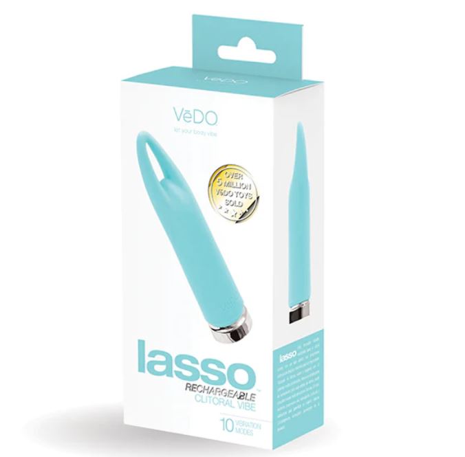Hella Raw Vedo Lasso Bullet Vibe Rechargeable Turquoise