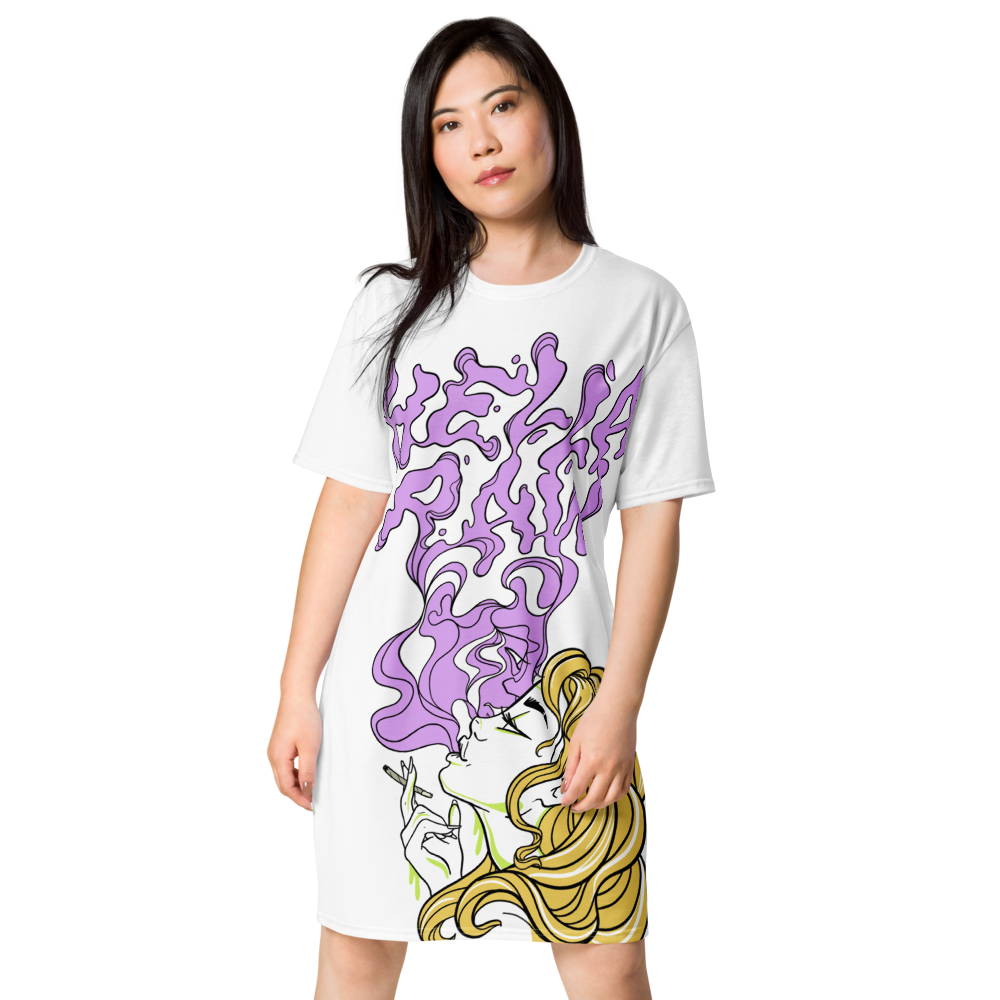 Hella Raw Torches of the Most Hight T-shirt dress