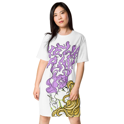 Hella Raw Torches of the Most Hight T-shirt dress