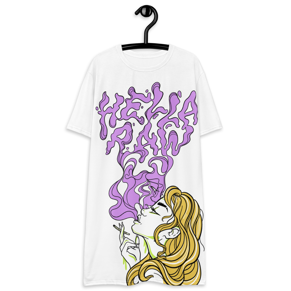 Hella Raw Torches of the Most Hight T-shirt dress