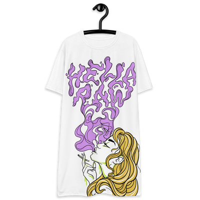 Hella Raw Torches of the Most Hight T-shirt dress