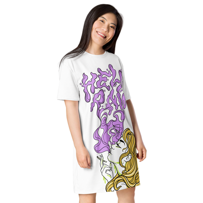 Hella Raw Torches of the Most Hight T-shirt dress