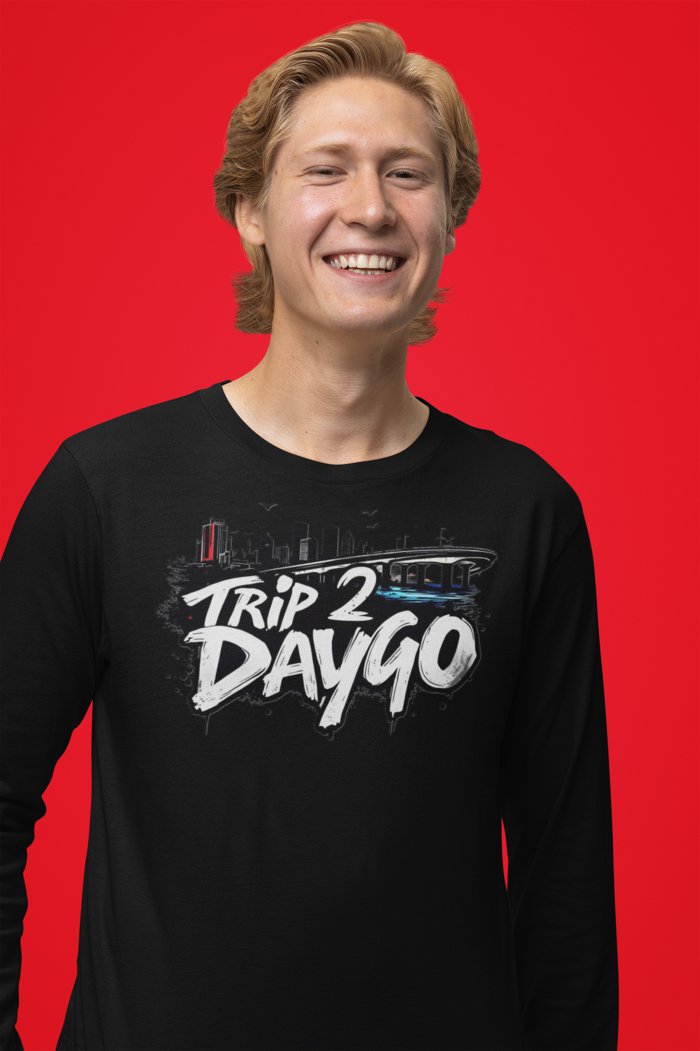 Hella Raw Black Trip 2 Daygo (Wynn) Long Sleeve Shirt-Pre Order Drop