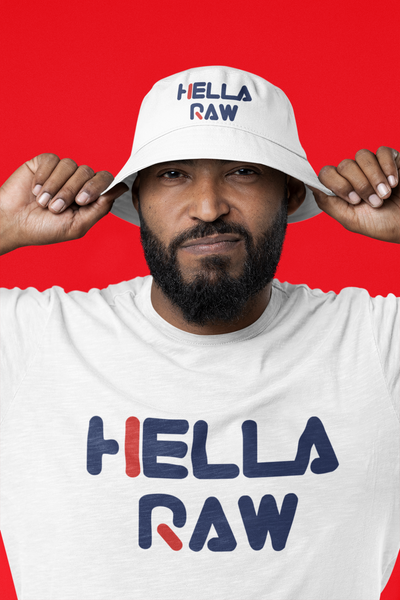 Hella Raw Feel Me Bucket Hat
