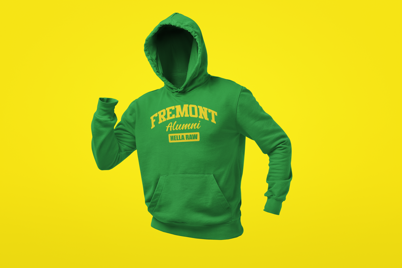 Hella Raw Unisex Fremont High Alumni Unified All League Hoodie