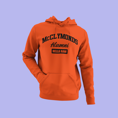 Hella Raw Unisex  McClymonds Alumni Oakland Unified All League Hoodie