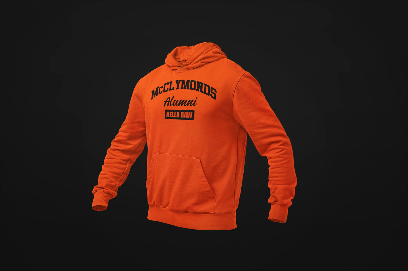 Hella Raw Unisex  McClymonds Alumni Oakland Unified All League Hoodie