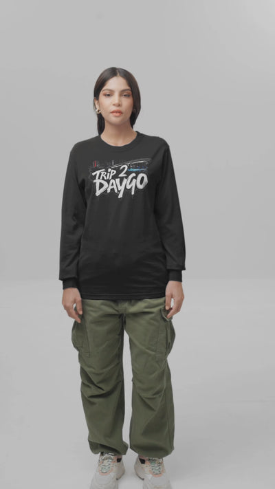 Hella Raw Black Trip 2 Daygo (Wynn) Long Sleeve Shirt-Pre Order Drop