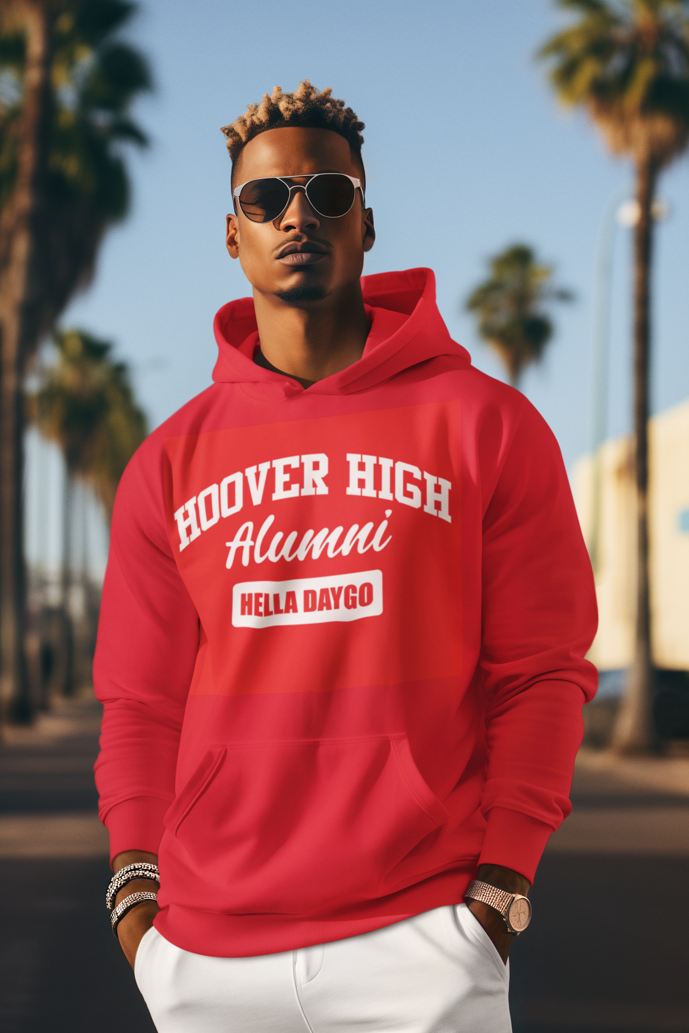 Hella Raw (Daygo) Unisex Hoover High Hella Daygo Hoodie