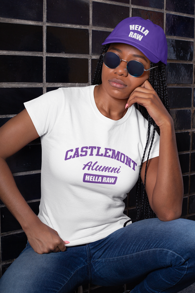 Hella Raw Unisex  Castlemont Alumni Oakland Unified All League T Shirt